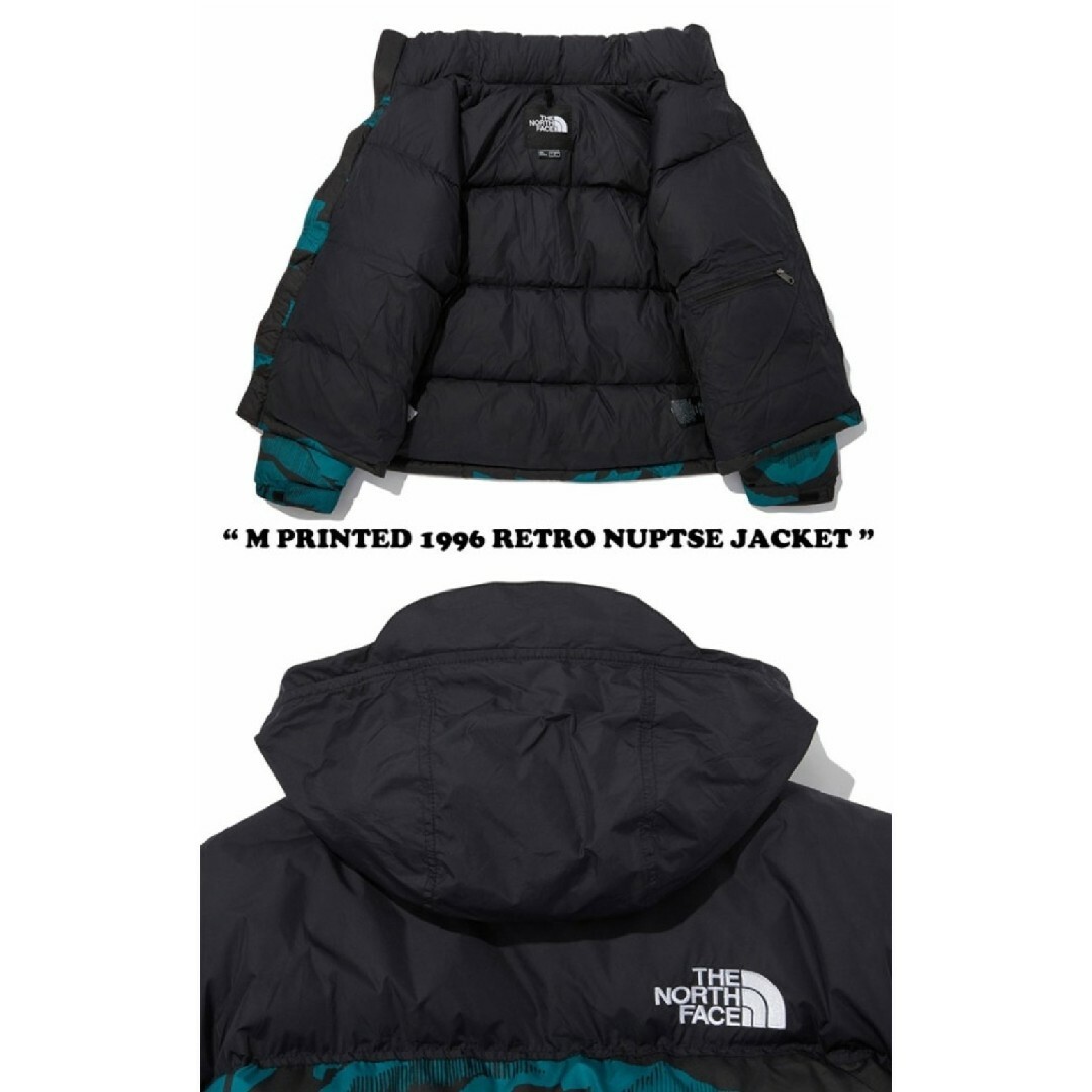 カモブルーTHE NORTH FACEノースフェイス 新品 ダウンジャケットXL