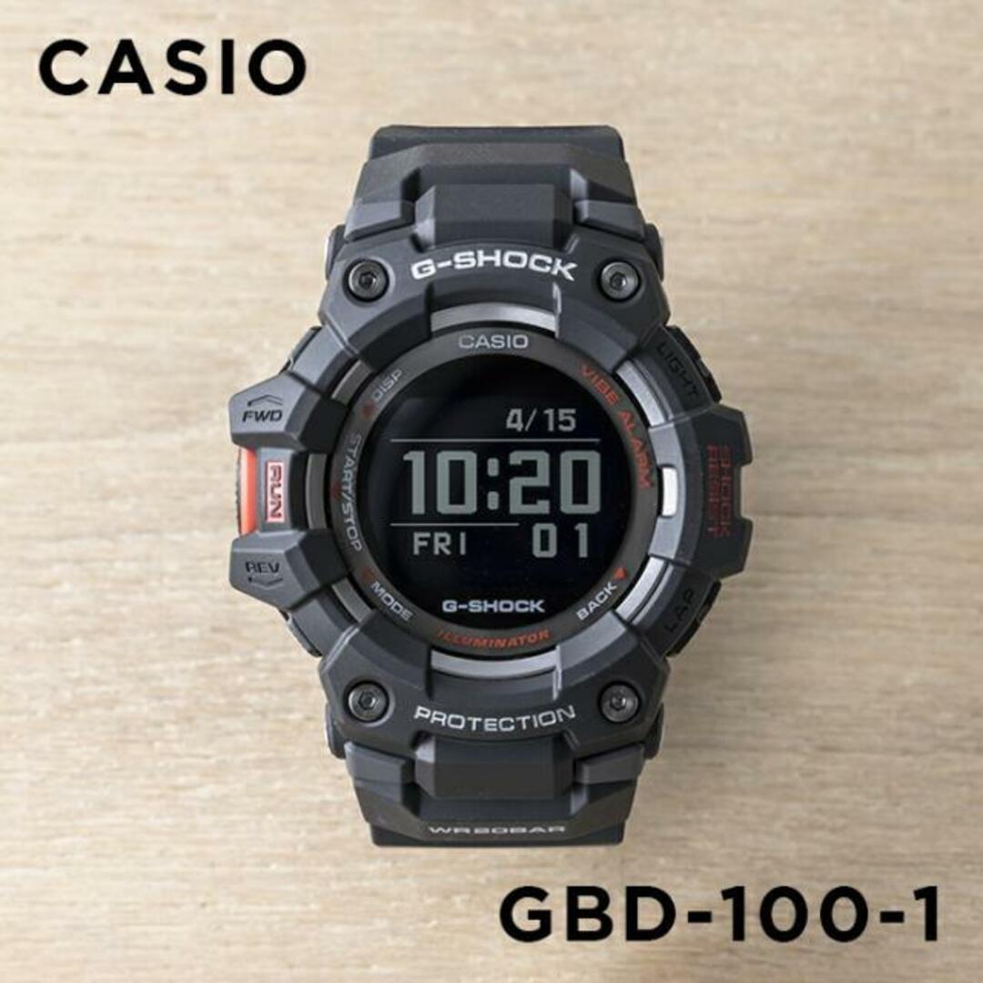 新品　CASIO G-SHOCK G-SQUAD GBD-100SM-1JFデジタル