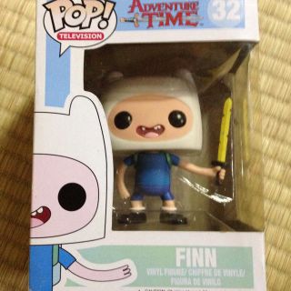 アドベンチャータイム Funko POP！フィン(キャラクターグッズ)