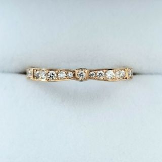 ヴァンドームアオヤマ(Vendome Aoyama)のヴァンドーム青山 ダイヤモンド リュバン リング K18YG 0.20ct(リング(指輪))