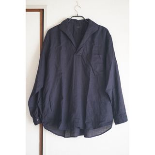 コモリ(COMOLI)の23SS COMOLI リネンツイル スキッパーシャツ size3(シャツ)