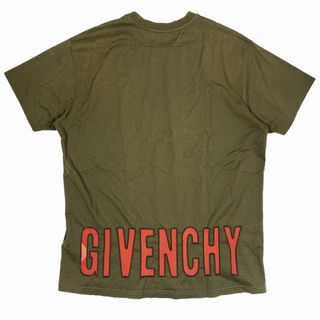 ジバンシィ(GIVENCHY)の美品 ジバンシィ GIVENCHY バックロゴ刺繡 オーバーサイズTシャツ (Tシャツ/カットソー(半袖/袖なし))