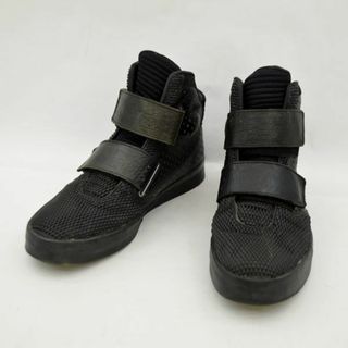 ナイキ(NIKE)のNIKE / ナイキ ■ ブラック ハイカットスニーカー 27 レザー 合皮 FLYSTEPPER 2K3 ブランド 中古 [0990009463](スニーカー)