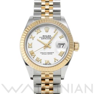 ロレックス(ROLEX)の中古 ロレックス ROLEX 279173 ランダムシリアル ホワイト レディース 腕時計(腕時計)