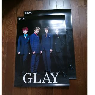 TDK　GLAYポスター二枚セット(印刷物)