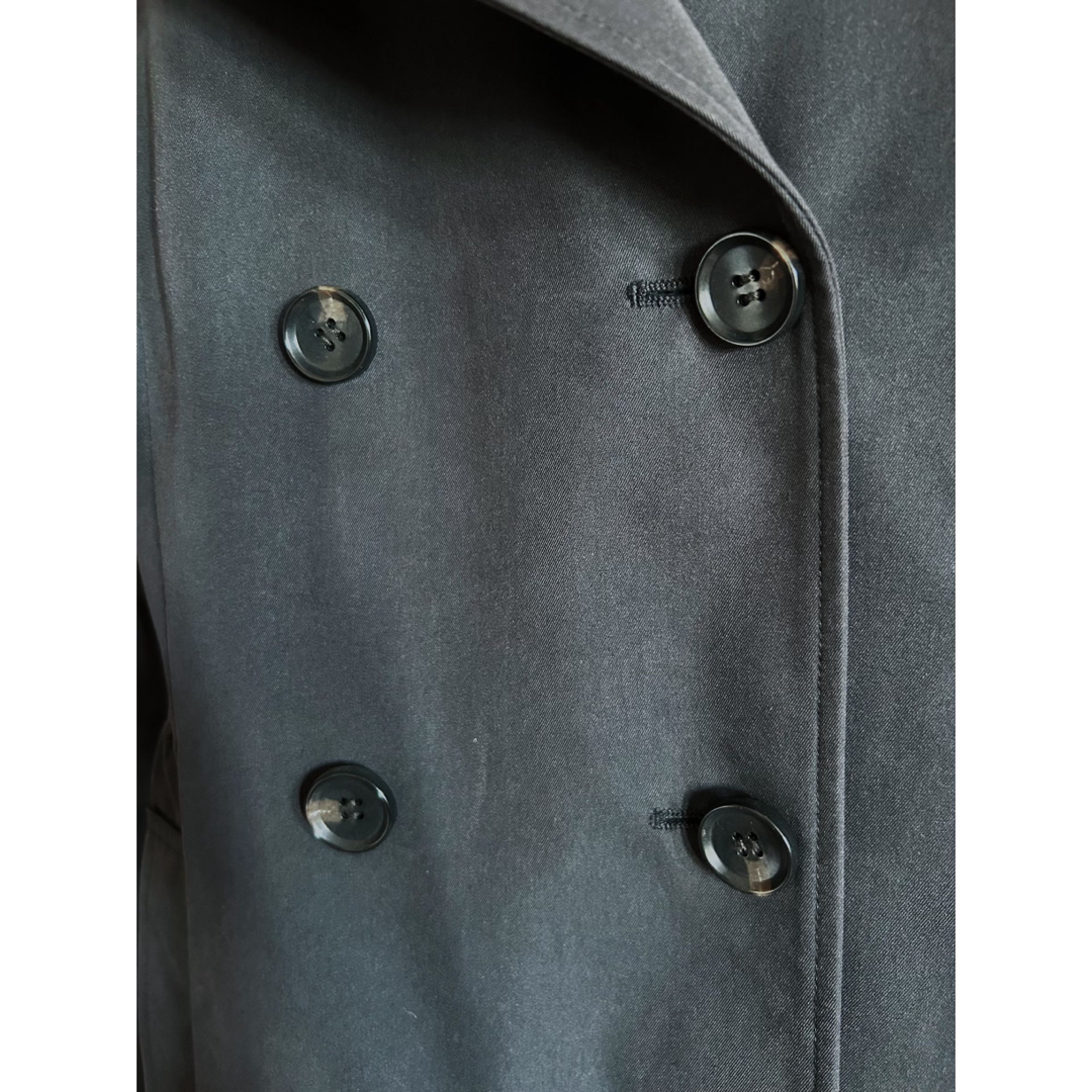 Couture Brooch(クチュールブローチ)の【Couture brooch】トレンチコート ブラック メンズのジャケット/アウター(トレンチコート)の商品写真