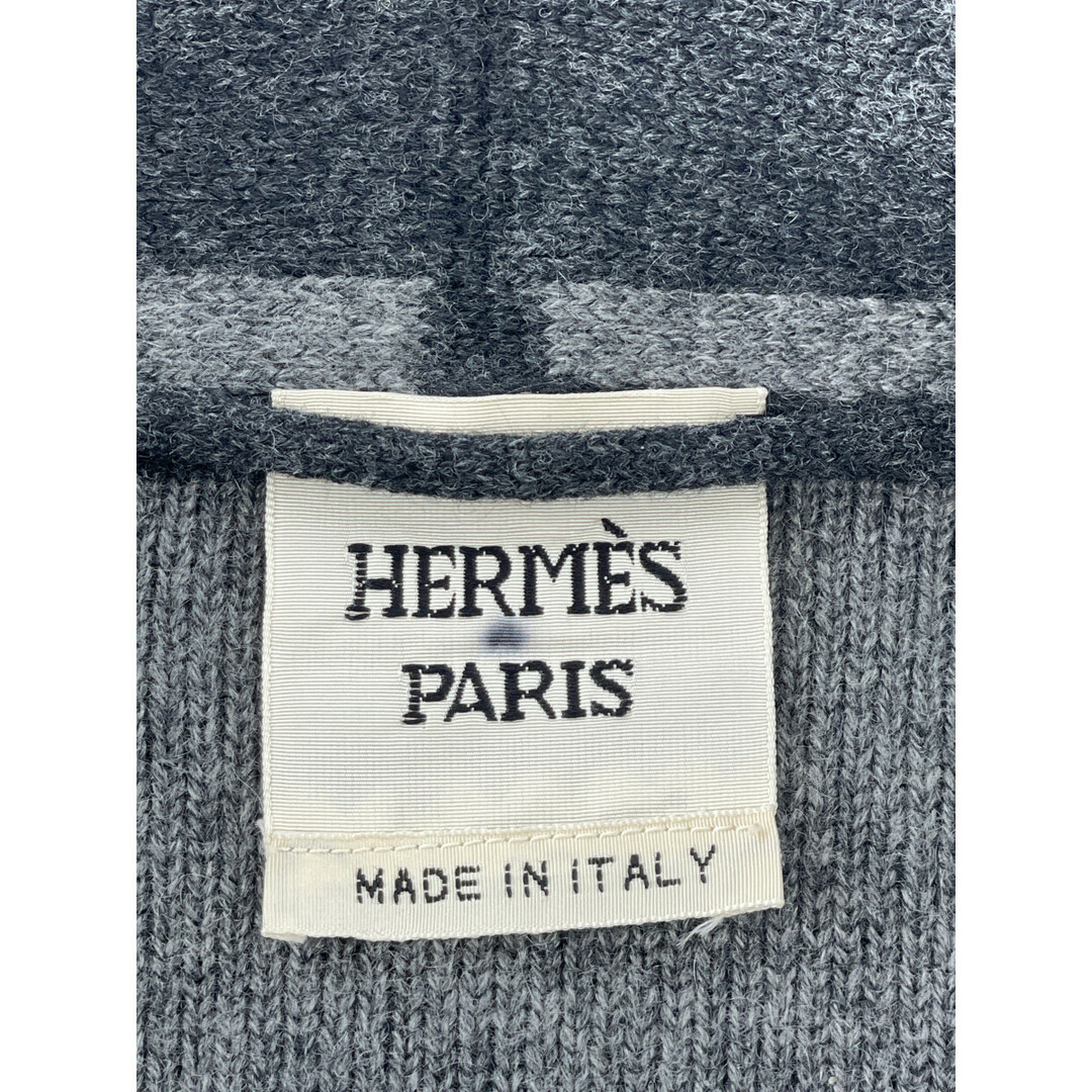 Hermes(エルメス)のエルメス 国内正規 ルメール期 カシミア×ウール ベルト付き ガウン ニット 40 レディースのジャケット/アウター(ガウンコート)の商品写真