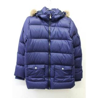 ピレネックス(Pyrenex)の【冬物 新入荷!】▽ピレネックス/Pyrenex▽160-170cm ダウンジャケット ネイビー フード・ファー取り外し可【中古】子供服 キッズ kids ジュニア 男の子 女の子 冬 802132 otr(ジャケット/上着)