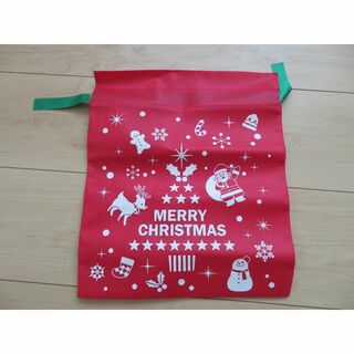 クリスマス　プレゼント袋　サンタ　ラッピング袋(その他)
