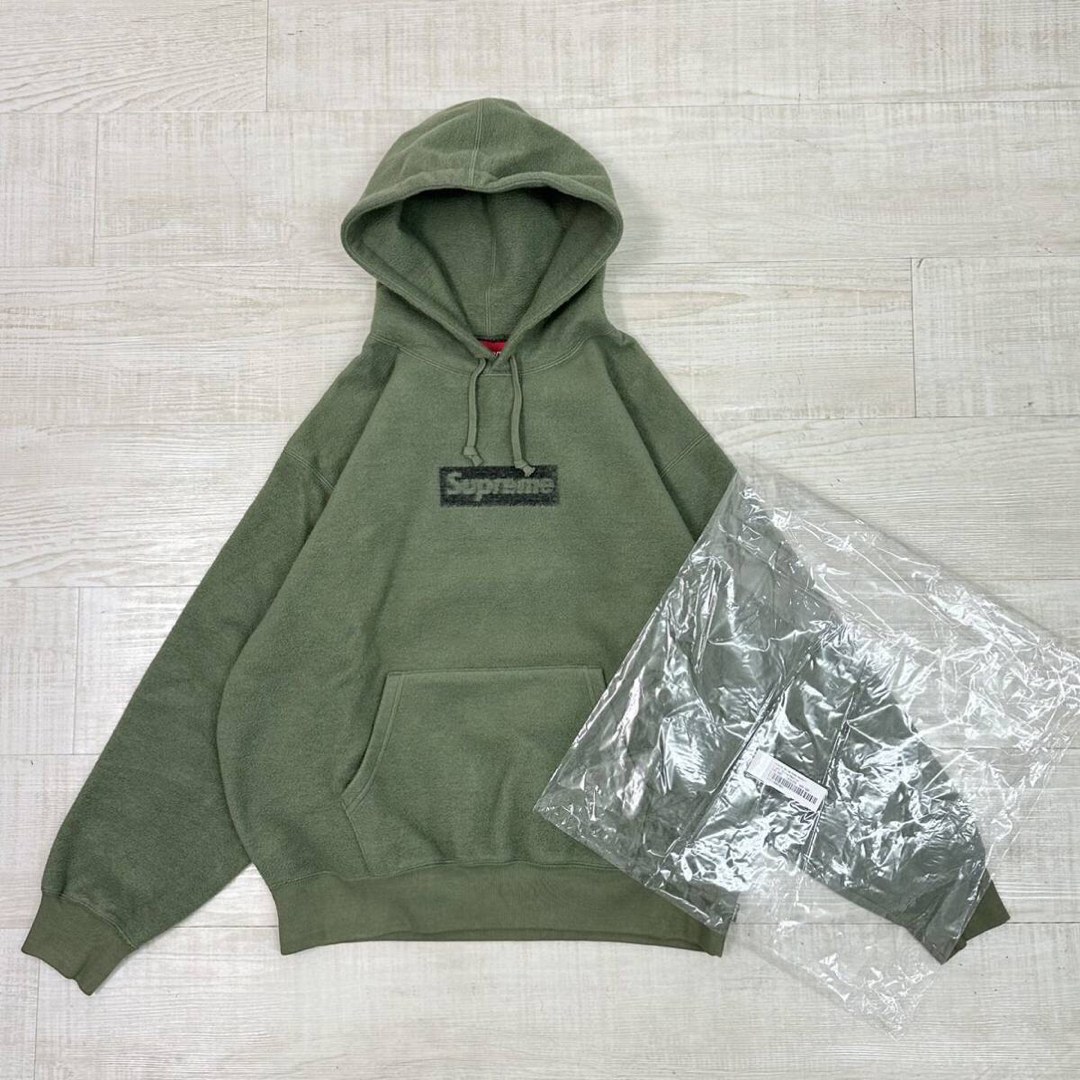 新発売の LOGO SWEATSHIRT HOODED 希少 中古】シュプリーム