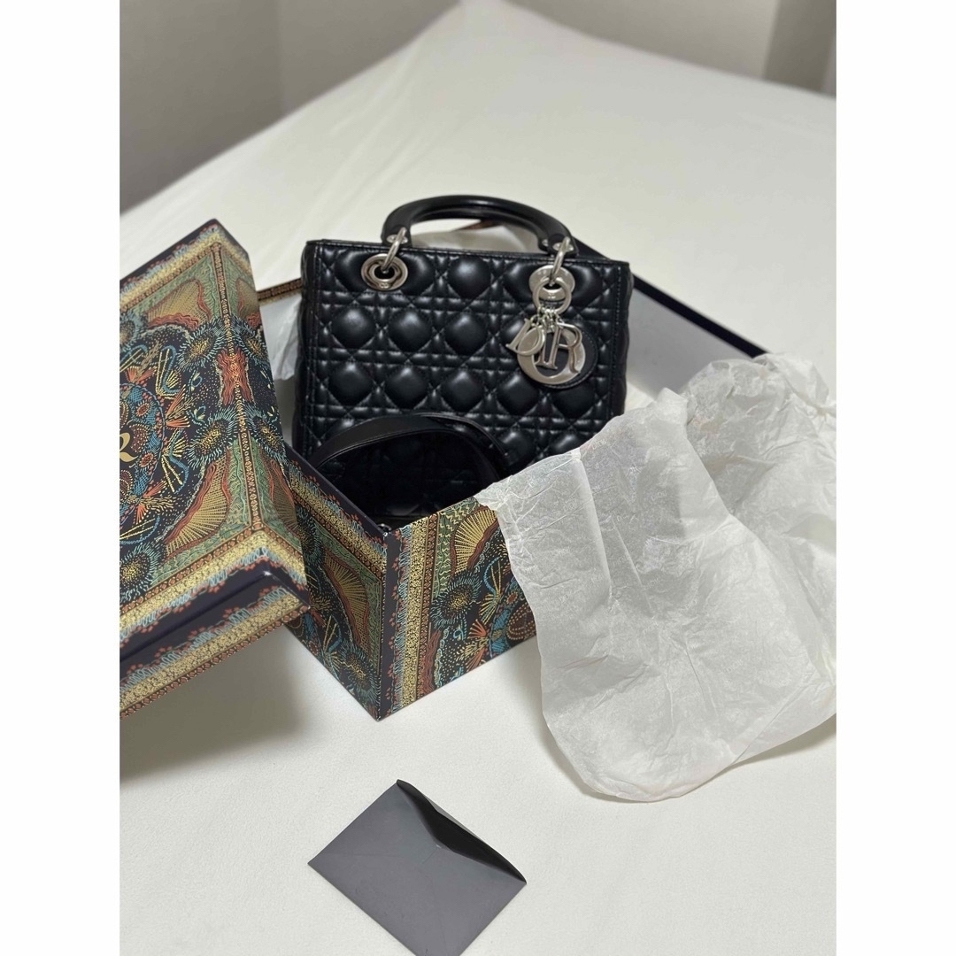 Christian Dior(クリスチャンディオール)の【極美品】レディディオール　ミディアム レディースのバッグ(ハンドバッグ)の商品写真