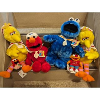 セサミストリート(SESAME STREET)の【非売品】セサミストリート　ぬいぐるみセット(キャラクターグッズ)