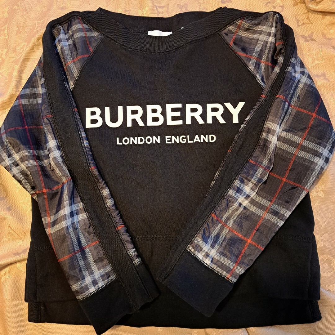 BURBERRY(バーバリー)の専用！　BURBERRYキッズ　トレーナー キッズ/ベビー/マタニティのキッズ服女の子用(90cm~)(ジャケット/上着)の商品写真