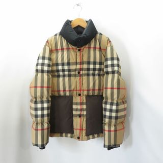 バーバリー(BURBERRY)のBURBERRY LONDON 21aw CHECK DOWN JACKET SIZE S 8043921(ダウンジャケット)