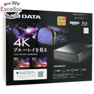 アイオーデータ(IODATA)のI-O DATA製　Ultra HD Blu-ray再生対応 外付型ブルーレイドライブ BRD-UT16LX(PC周辺機器)