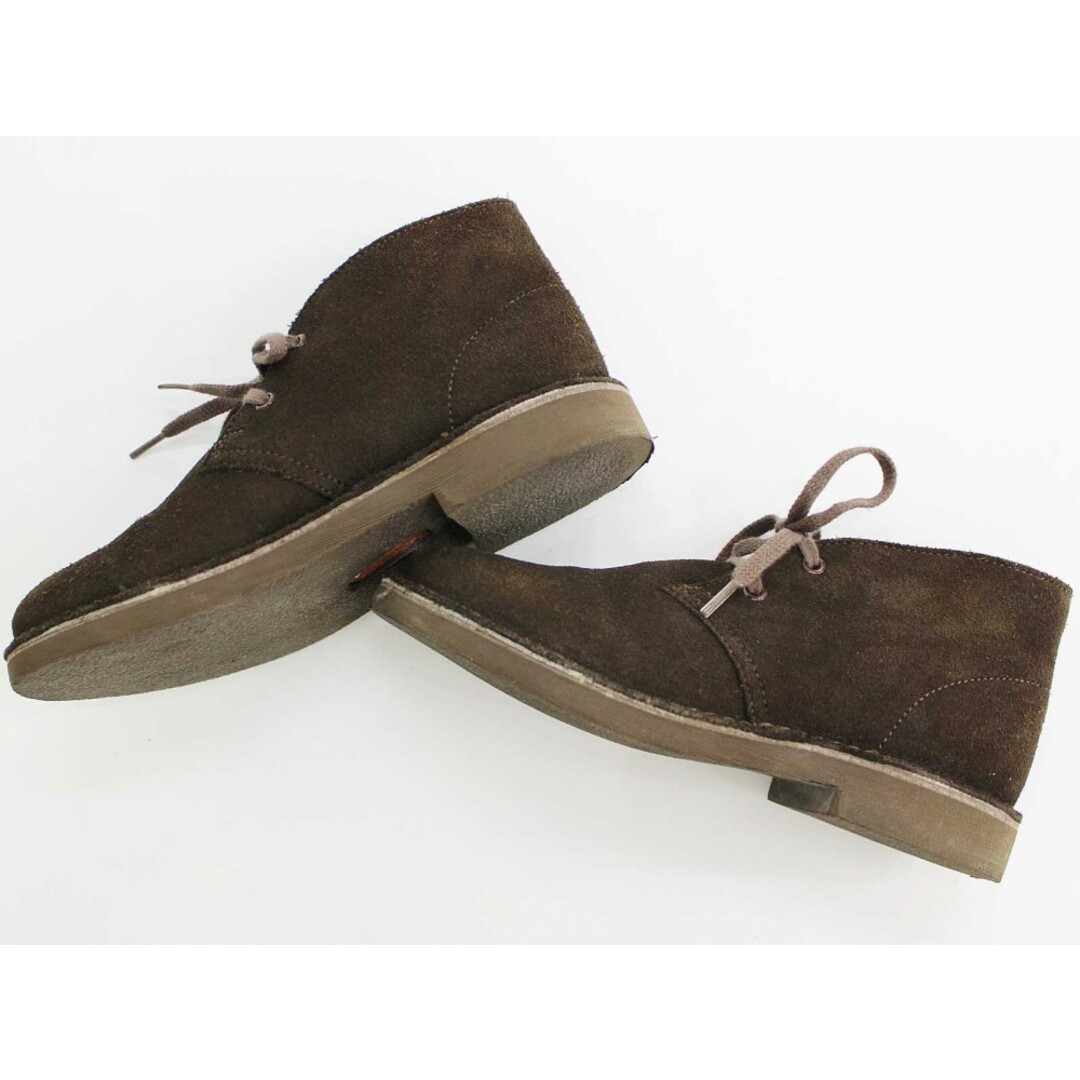 Clarks(クラークス)の【冬物 新入荷!】◇クラークス/CLARKS◇19.5cm デザートブーツ/シューズ/靴 ブラウン【中古】子供 キッズ kids 男の子 女の子 秋冬 012132 shoes キッズ/ベビー/マタニティのキッズ靴/シューズ(15cm~)(ブーツ)の商品写真