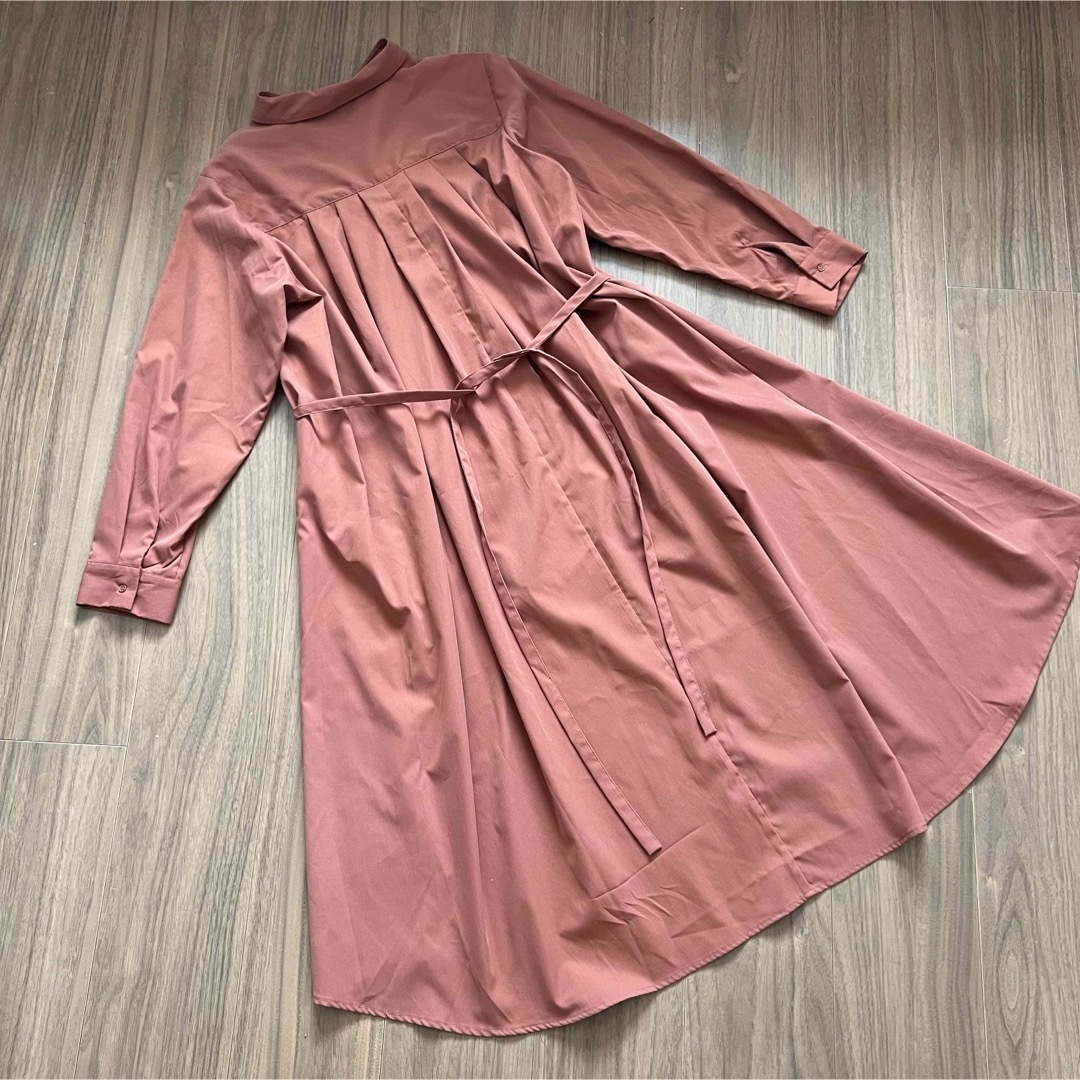 美品 Boujeloud フィッシュテール ロングシャツ ワンピース 38 レディースのトップス(シャツ/ブラウス(長袖/七分))の商品写真