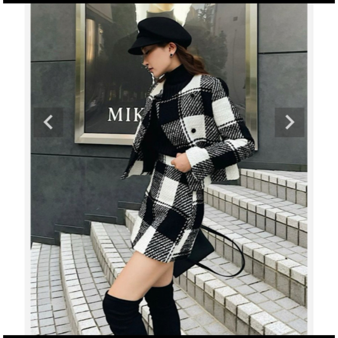 sheller シェリエブロックチェックツイードキュロット(sheller sheller シェリエブロックチェックツイードキュロット(sheller