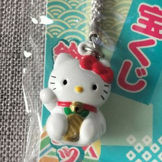 ハローキティ(ハローキティ)のHELLO KITTY　宝くじ売り場限定　鈴根付け(ストラップ)