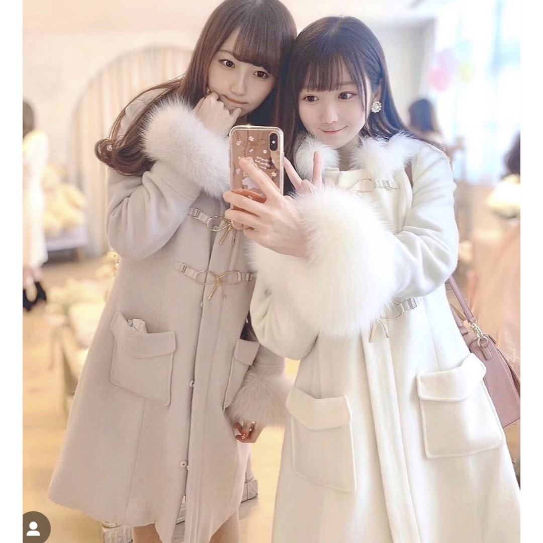 LODISPOTTO - リボンダッフルコートの通販 by n@まとめ買いお LODISPOTTO - リボンダッフルコートの通販 by n@まとめ買いお
