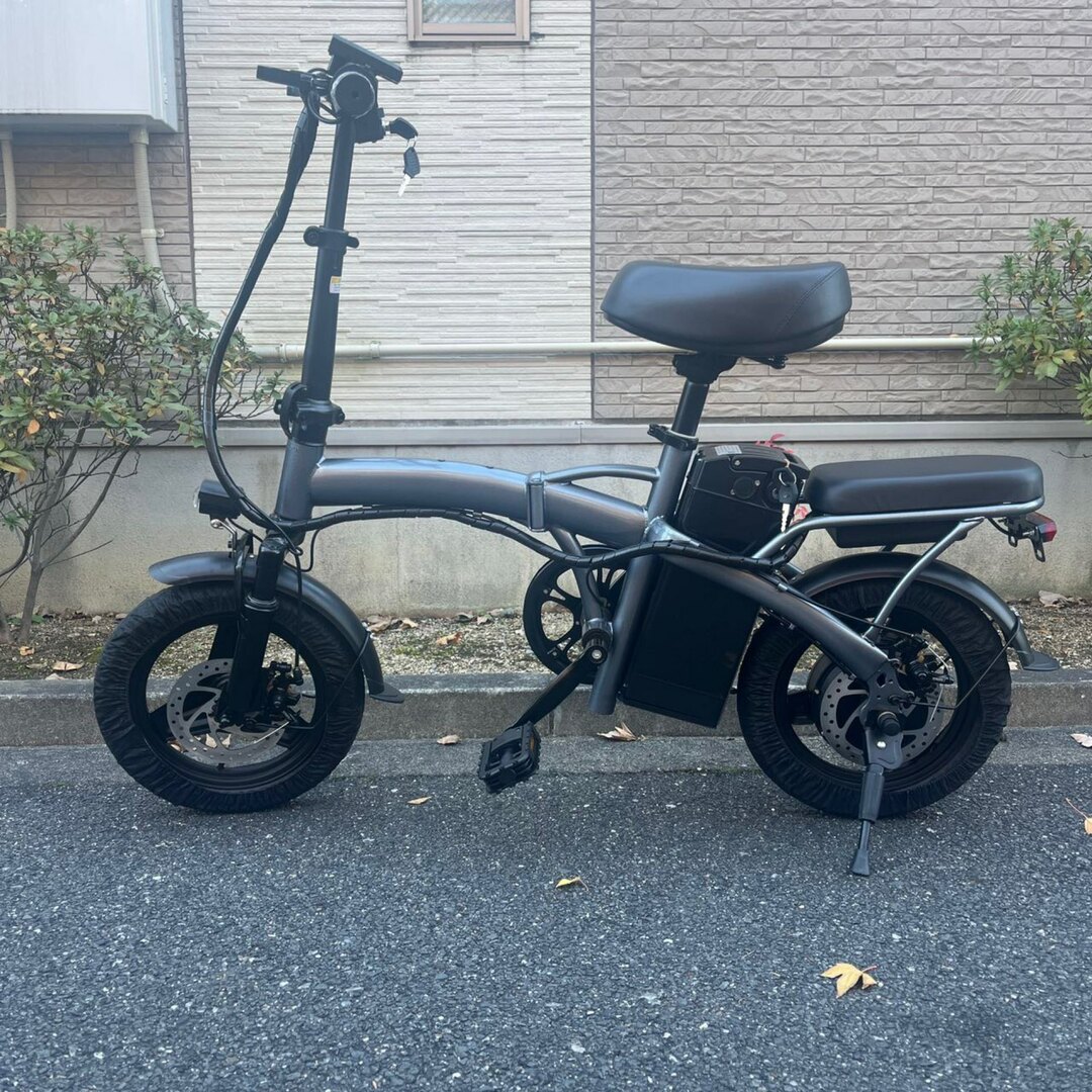 新品　PSE適合　めちゃ速　リミッターカット　フル電動自転車　ひねちゃ　モペット 自動車/バイクの自動車(車体)の商品写真