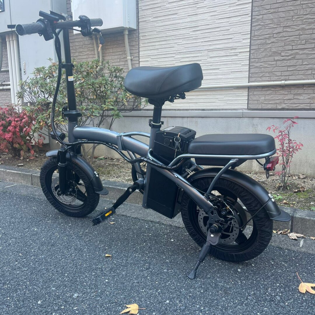 新品　PSE適合　めちゃ速　リミッターカット　フル電動自転車　ひねちゃ　モペット 自動車/バイクの自動車(車体)の商品写真