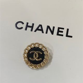 シャネル(CHANEL)のシャネル　ボタン　ヘアゴム(各種パーツ)