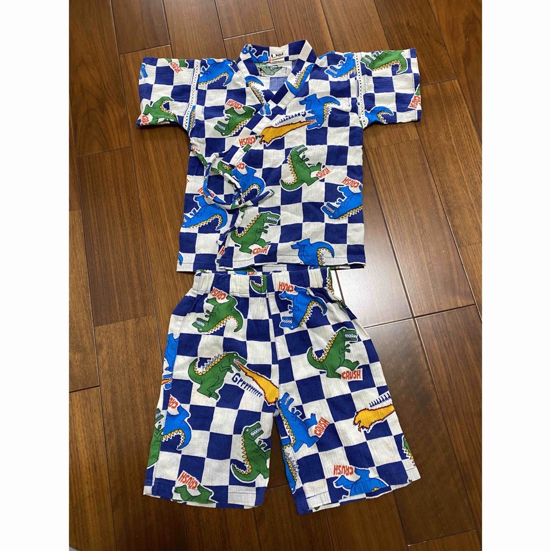 partyparty 甚平 110cm キッズ/ベビー/マタニティのキッズ服男の子用(90cm~)(甚平/浴衣)の商品写真