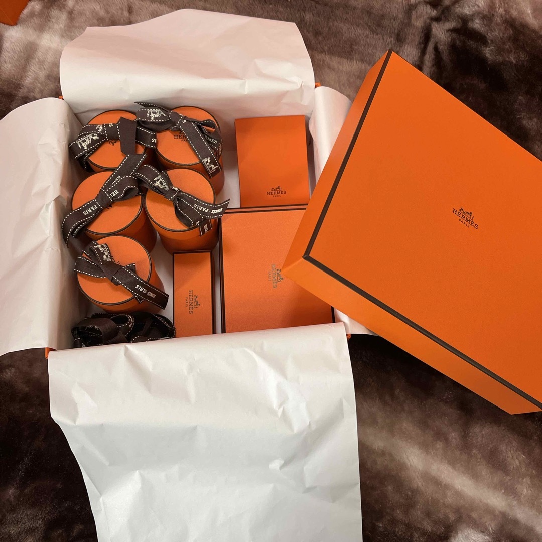 Hermes(エルメス)のHERMES 空箱10点セット レディースのバッグ(ショップ袋)の商品写真