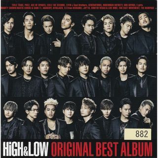 W10437 HiGH & LOW ORIGINAL BEST ALBUM 中古CD(ポップス/ロック(邦楽))