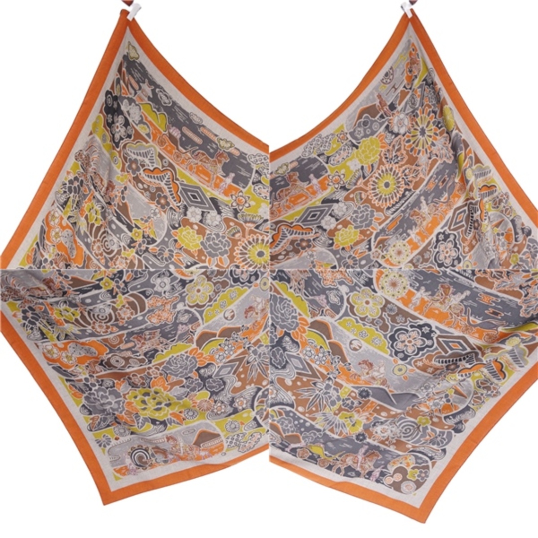 HERMES - 極美品 エルメス HERMES スカーフ カレ140 BINGATA HERMES - 極美品 エルメス HERMES スカーフ カレ140 BINGATA