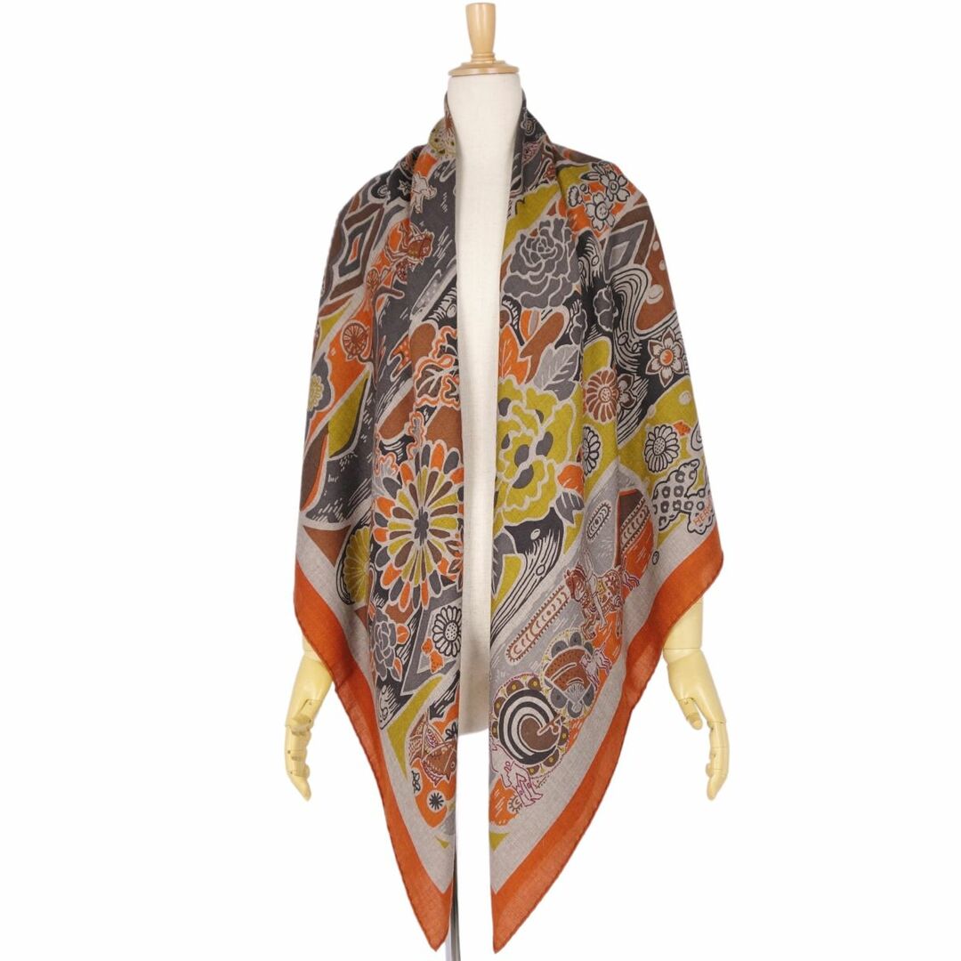 HERMES - 極美品 エルメス HERMES スカーフ カレ140 BINGATA HERMES - 極美品 エルメス HERMES スカーフ カレ140 BINGATA