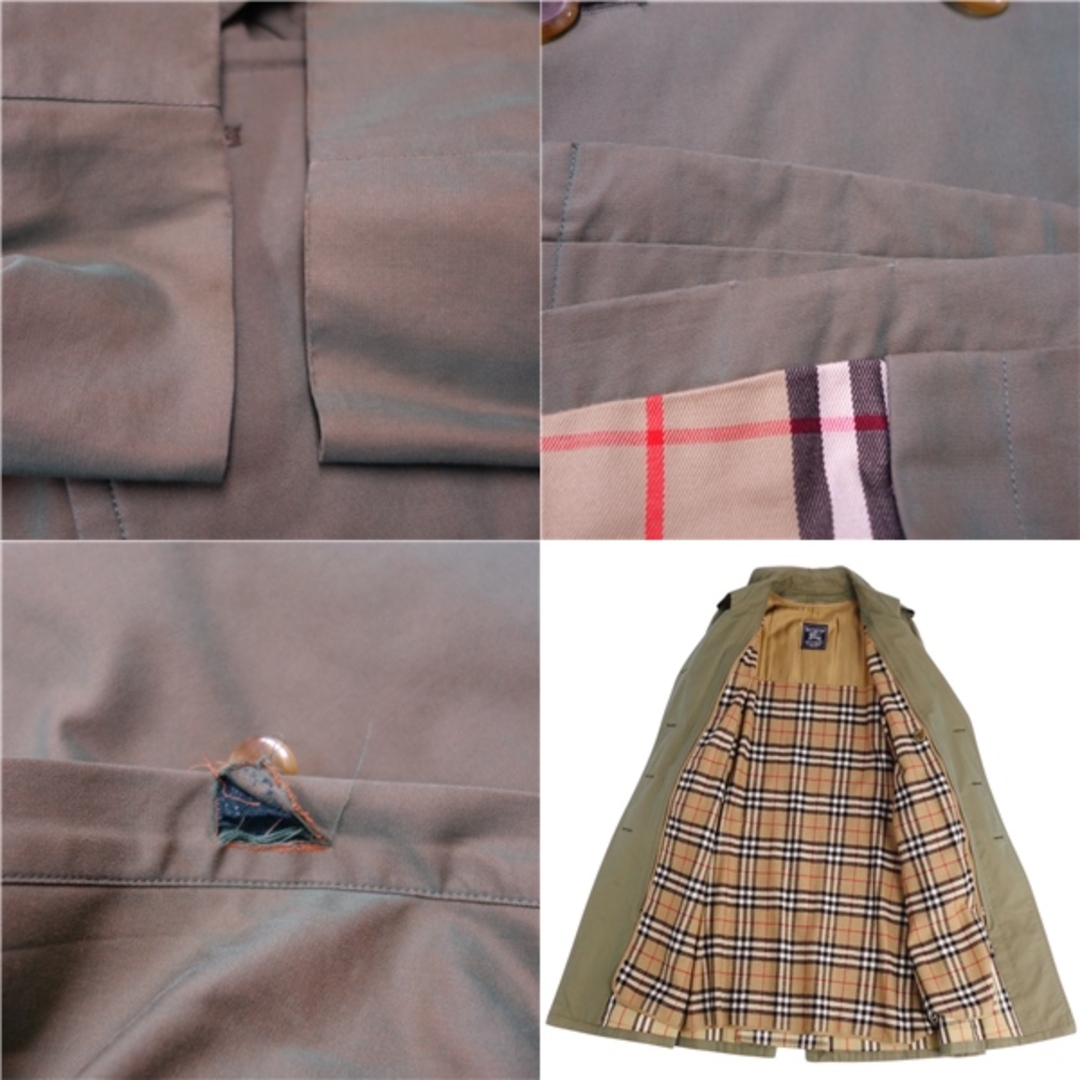 BURBERRY - Vintage バーバリー コート トレンチコート 裏 BURBERRY - Vintage バーバリー コート トレンチコート 裏