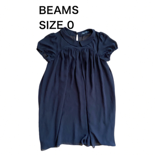 レイビームス(Ray BEAMS)のRay BEAMS ビームス パーティー ドレス ワンピース ブラック サイズ0(ミディアムドレス)