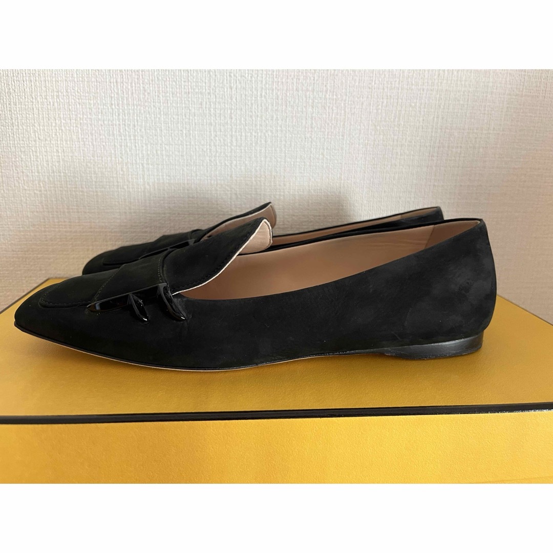 FENDI フェンディ スエード ローファー FENDI フェンディ スエード ローファー