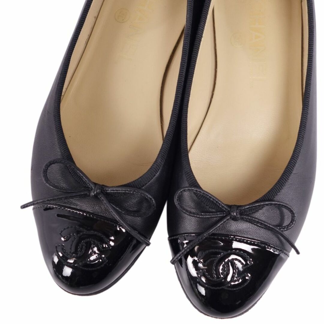 CHANEL - シャネル CHANEL パンプス フラットパンプス ココ CHANEL - シャネル CHANEL パンプス フラットパンプス ココ