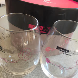 ミチコロンドン(MICHIKO LONDON)のMICHIKOLONDON ミチコロンドン  ペアガラスコップ(グラス/カップ)