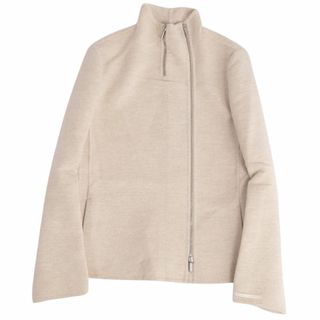 マックスマーラ(Max Mara)の美品 マックスマーラ S'Max Mara ジャケット ロングスリーブ ウール アンゴラ カシミヤ アウター レディース イタリア製 JI40 USA6 GB8(M相当) ベージュ(その他)