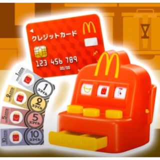 マクドナルド(マクドナルド)のハッピーセット　なりきりマクドナルド　メニューがまわる！キャッシュレジスター(知育玩具)