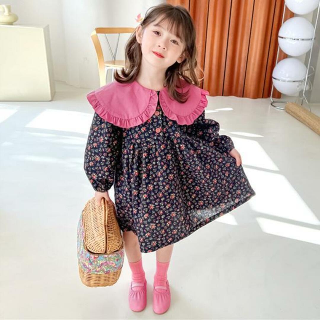 【並行輸入】キッズ ワンピース pkhnj05110 キッズ/ベビー/マタニティのキッズ服女の子用(90cm~)(ワンピース)の商品写真