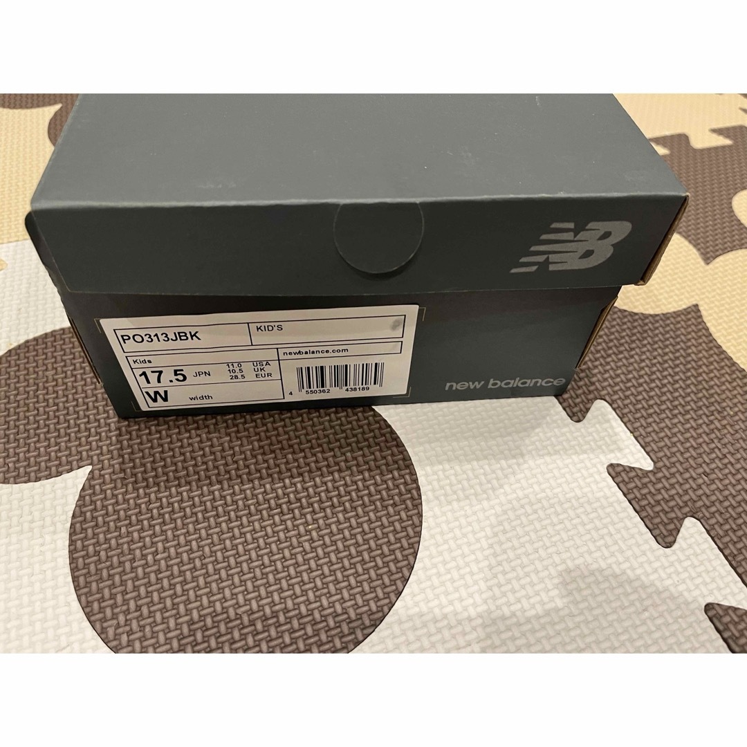 New Balance(ニューバランス)のnew balance ニューバランス PO313 キッズ シューズ W/17. キッズ/ベビー/マタニティのキッズ靴/シューズ(15cm~)(スニーカー)の商品写真