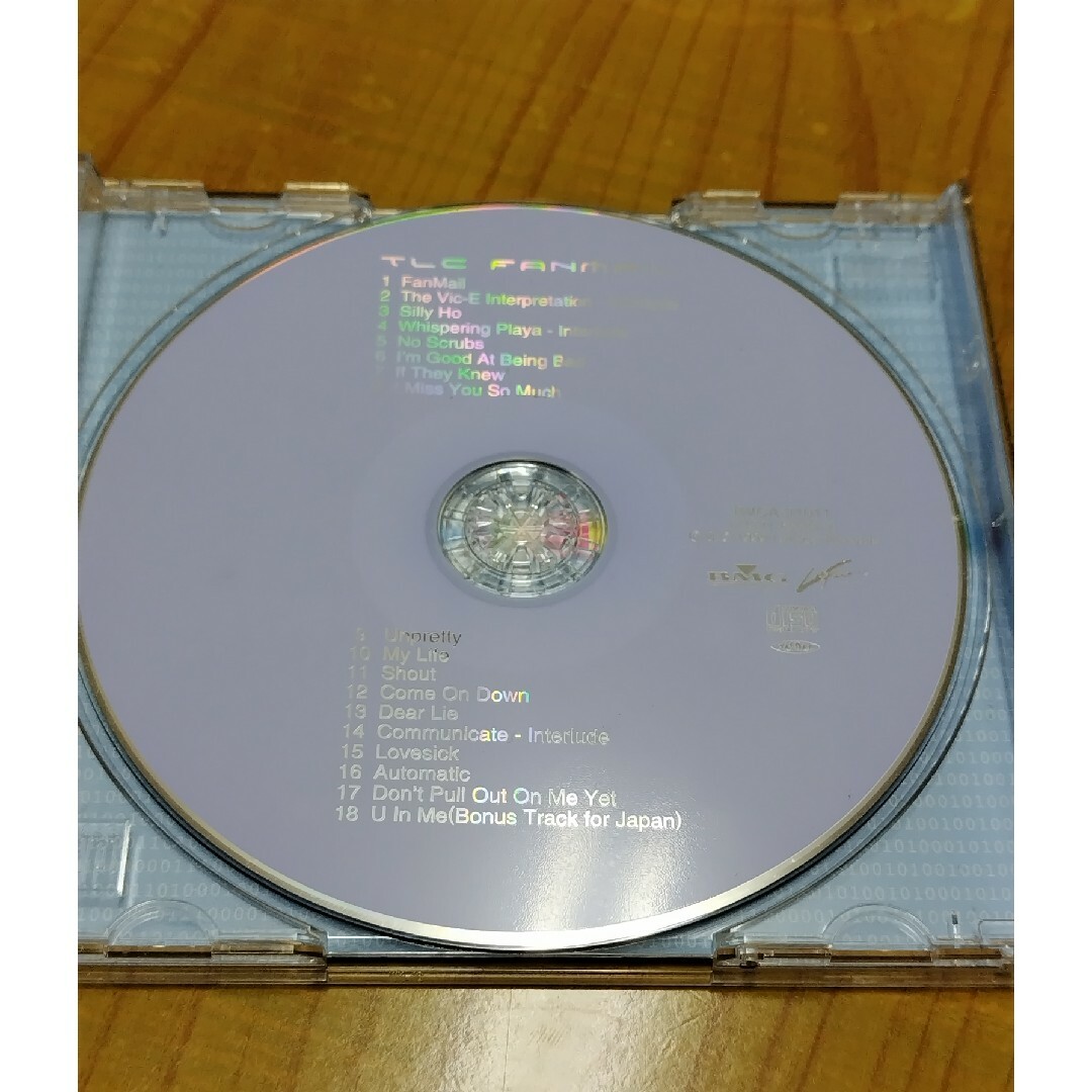 ティーエルシー 　アルバム　ファンメイル　　TLC　洋楽　ガールズグループ エンタメ/ホビーのCD(R&B/ソウル)の商品写真