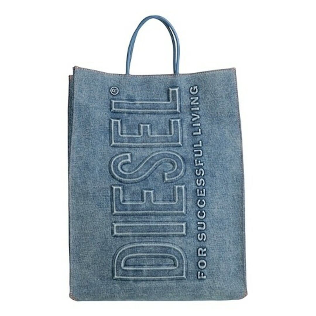 DIESEL ディーゼル ブリーチデニムトートバッグ イエロー - バッグ DIESEL ディーゼル ブリーチデニムトートバッグ イエロー - バッグ