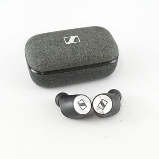 ゼンハイザー(SENNHEISER)のSennheiser MOMENTUM True Wireless 2 M3IETW2 完全ワイヤレスイヤホン USED美品 ノイズキャンセリング ゼンハイザー マイク 完動品 V9681(ヘッドフォン/イヤフォン)