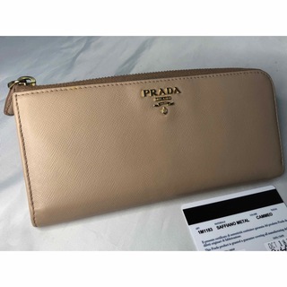 プラダ(PRADA)のミイ様専用　超美品PRADA プラダ 長財布 L字ファスナー CAMEO(財布)