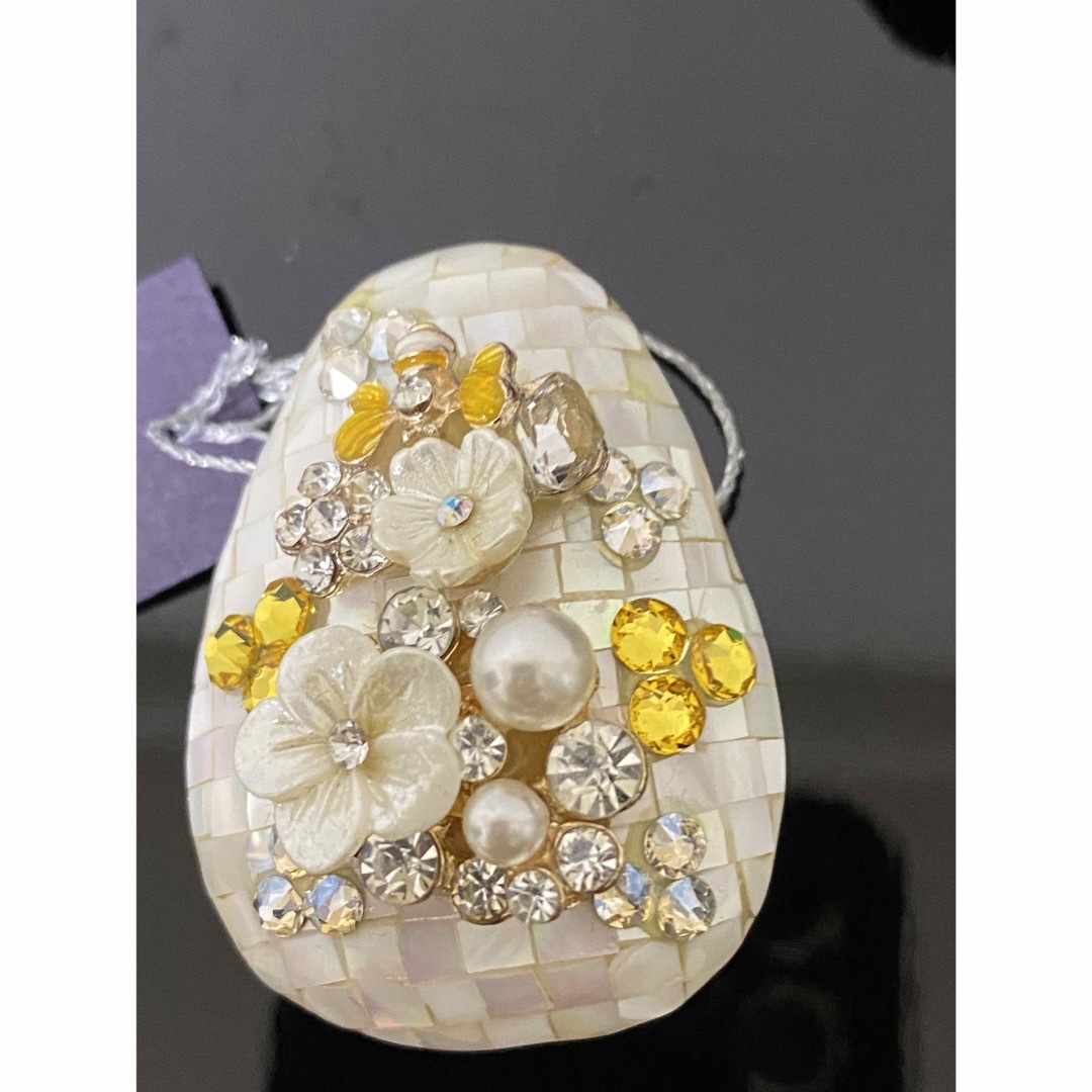 帯留め 帯飾り 着物 白蝶貝 パール シェル工芸品 高級 日本製 和装小物
