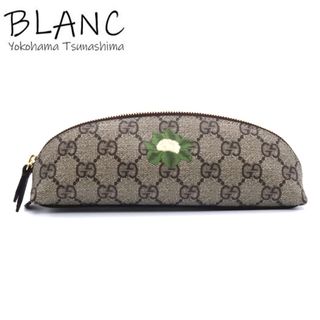 グッチ(Gucci)のグッチ GGスプリーム ペンケース ＧＧスプリーム ベージュ エボニー 662129 筆箱 GUCCI 横浜BLANC(その他)