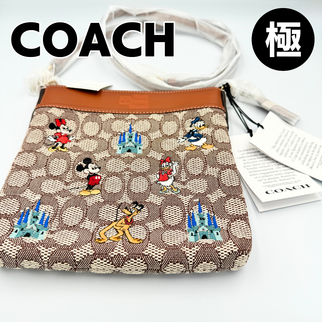 COACH(コーチ)のDISNEY x COACH 50周年コラボ ショルダー＆斜め掛けバッグ レディースのバッグ(メッセンジャーバッグ)の商品写真