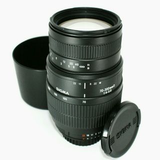 シグマ(SIGMA)の✨訳あり完動美品✨シグマ 70-300mm MACRO ズームレンズ ニコン用(レンズ(ズーム))