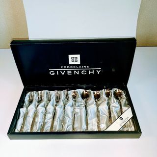 ジバンシィ(GIVENCHY)の新品未使用ジバンシー(GIVENCHY)のコーヒーヒメスプーンフォーク各5セット(カトラリー/箸)